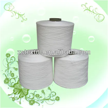 Zhi Sheng raw white polyester sewing thread plastic cone manufacturer