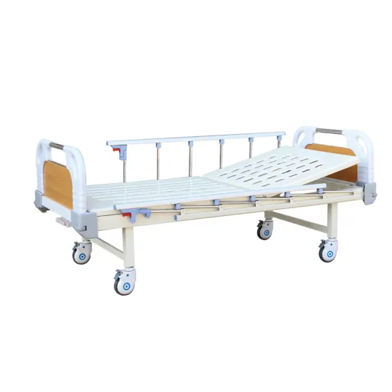 One crank manual hospital ward patient bed