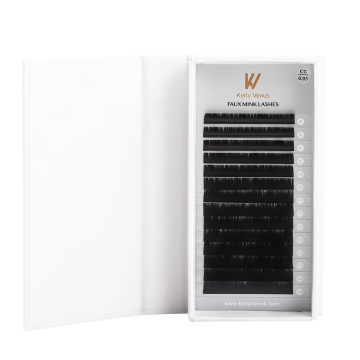 Custom Logo Faux Mink Individual Eyelash Extensions