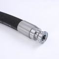 Hydraulic Hose Assembly with Fitting, Rubber Hose