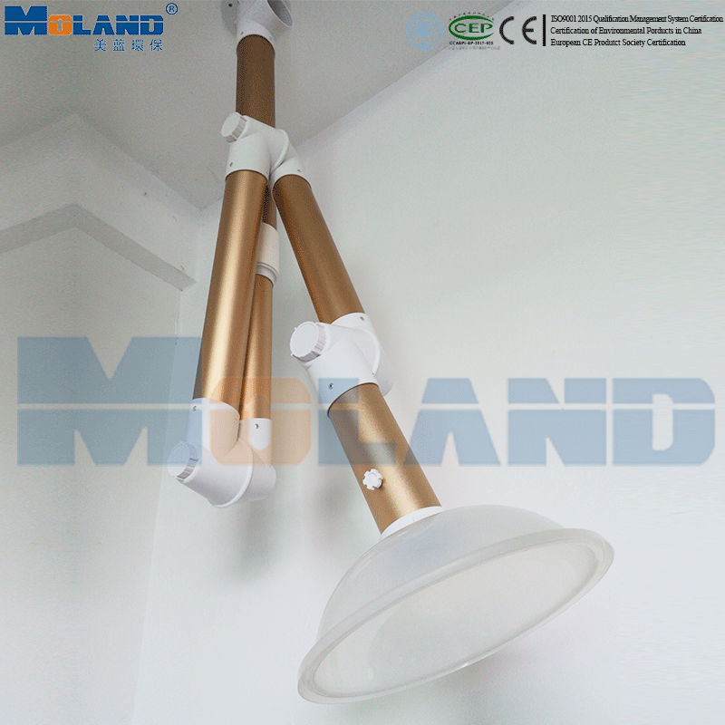Wall Mounted Multi-Joint Suction Arm