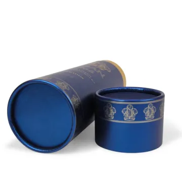 Custom Eco Friendly Wine Bottle Packaging Cylinder Box