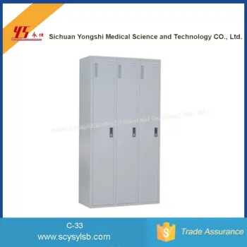 Alibaba Wholesale Cheap Steel Almirah wardrobe for School/Hospital/GYM