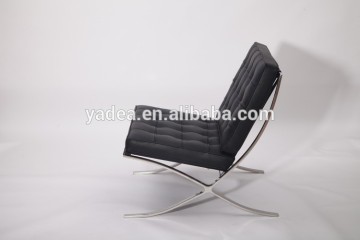 Hot sale black premium pavilion barcelona chair cushions wholesale
