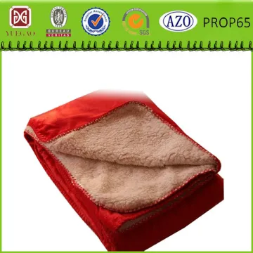 Berber sherpa fleece blanket