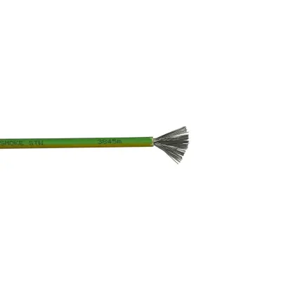 Earth yellow green wires 6mm² single grounding cable