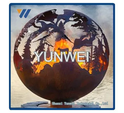 Outdoor Decoration Fiery Sphere