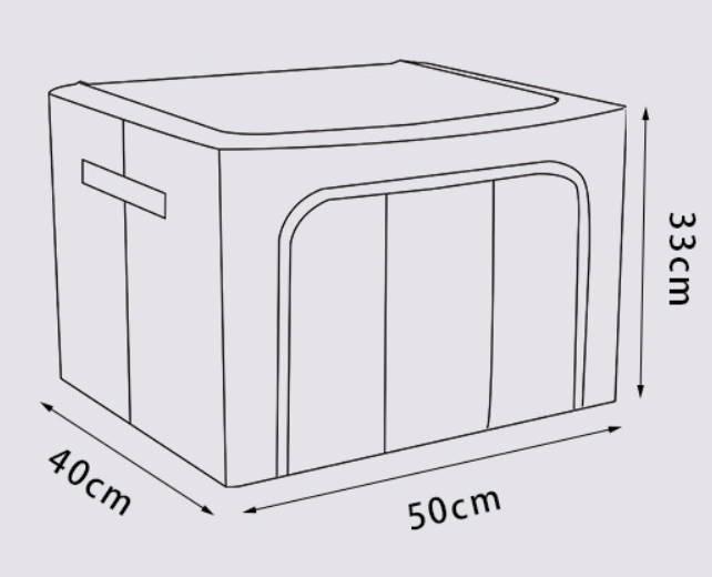 Carbon Fibre Folding Storage Box 6