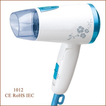 China Goods Wholesale Promotional Foldable Hair Dryer 1200w