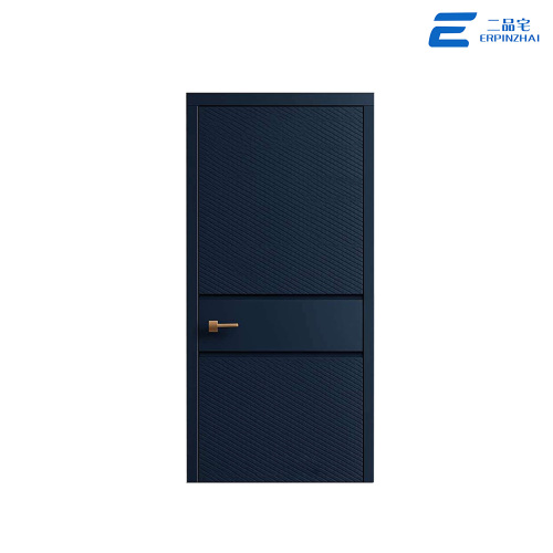 Puerta de entrada con reducción de ruido de aluminio fundido de panel completo