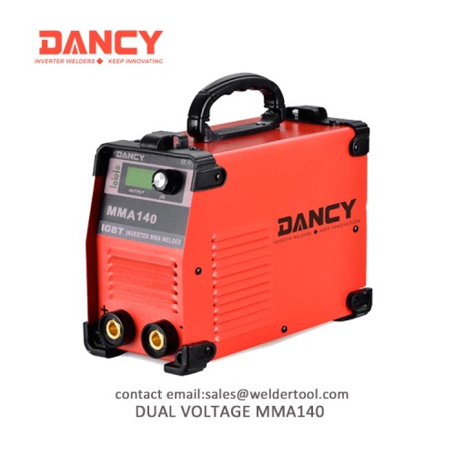 Dual voltage 140A mma stick welder