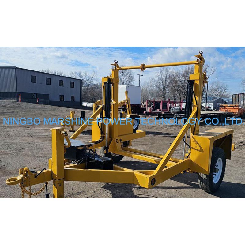 2 Line Air Cable Drum Trailer