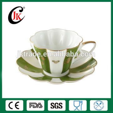 Großhandel Werbemaßnahmen Custom Bone China Keramik -Teetassen und Untertassen