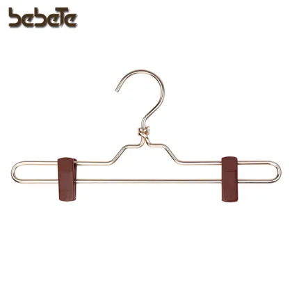 Brand new Gold Aluminum Metal Children's Clothing Hanger for wholesales