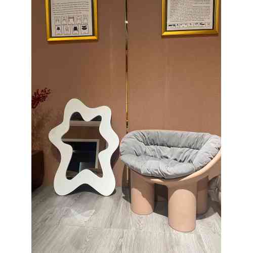 Irregular Wall Mirror for Living Room Bathroom Entryway