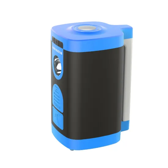 Portable car battery jump starter for outdoor