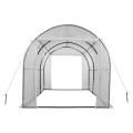 High Tunnel Galvanized Steel Frame Garden Greenhouse