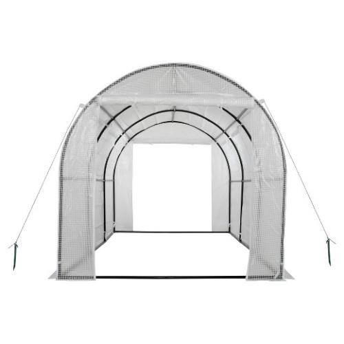 High Tunnel Galvanized Steel Frame Garden Greenhouse