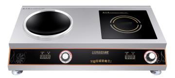 Commercial High Power Induction Cooker Two Burners 7000W