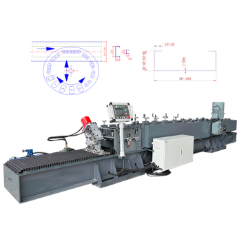 AU Photovoltaic Panel Bracket Roll Forming Machines for Solar Panel Structures