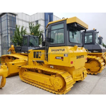 Low Cost Shantui DH08 Mini Bulldozer and 8 TON Road Roller