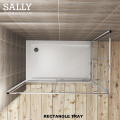 SALLY Conrner Entry Cabinet Shower Sliding Doors Enclosure