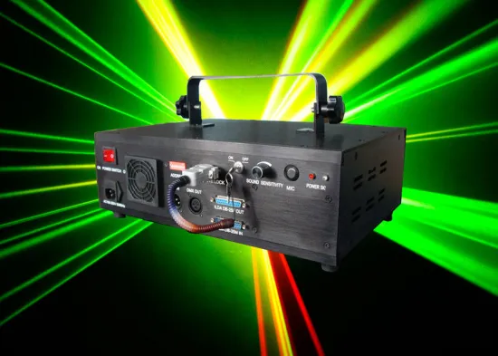 600mw Rgy Ilda Laser Show Light, Disco Laser Projector With Ilda20kpps Tpl102