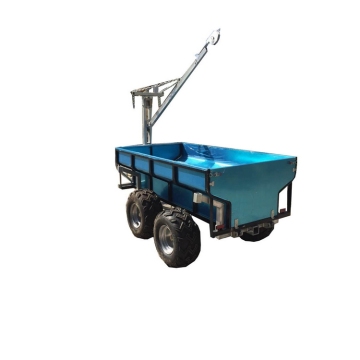 China ATV Garden Farm Poly Trailer - Towed Small Dump Trailer for Sale