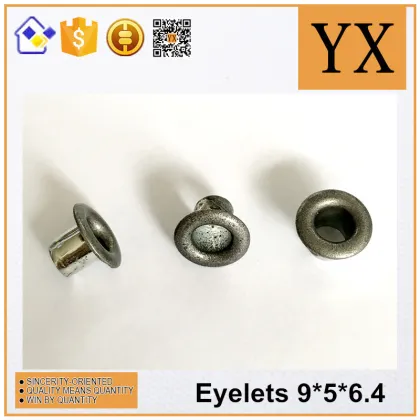 Metal garment accessories eyelets for jeans