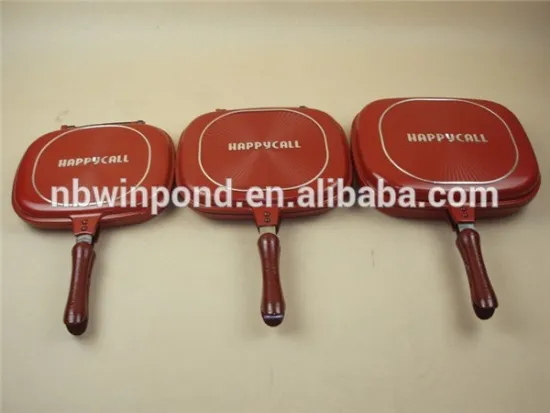 aluminum alloy double sided frying pan