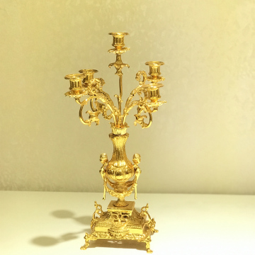 European Luxury Candlestick for Wedding Decorations and Gifts