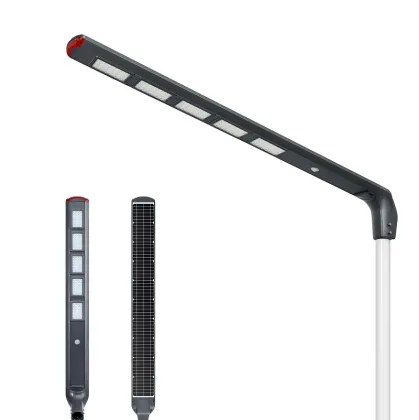 AIWA 100W LED Solar Street Light - Waterproof 300W Pole Light