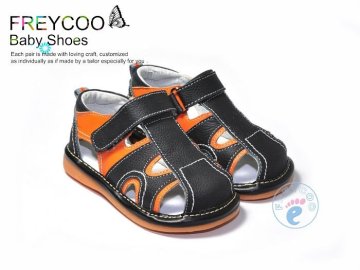 High quality toddler sandal shoes boys PB-6103BK