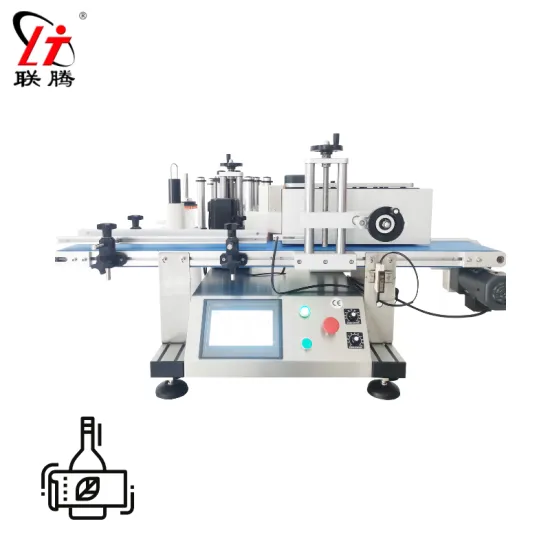 LT PACK Automatic Table Top Labeling Machine for Small Cans and Bottles