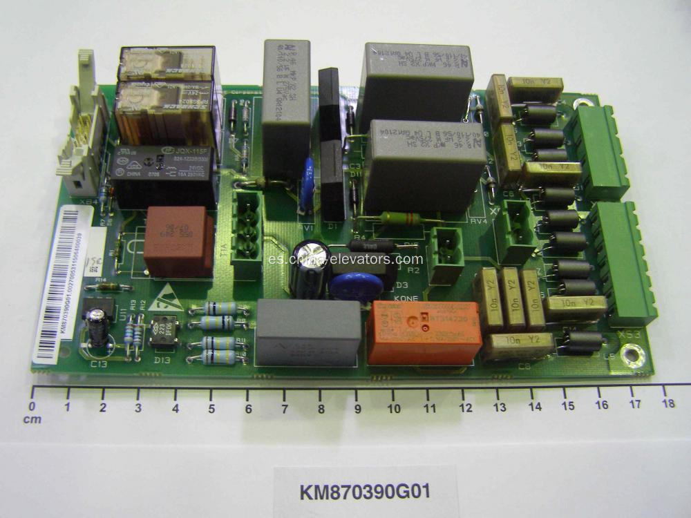 KM870390G01 Pla que de control de frenos para elevadores de kone
