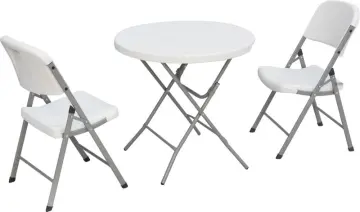 80cm Round Folding Table