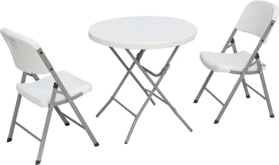 80cm Round Folding Table