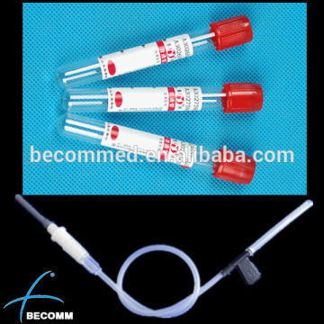 Blood collection sets vacuum blood tube and blood taking needle