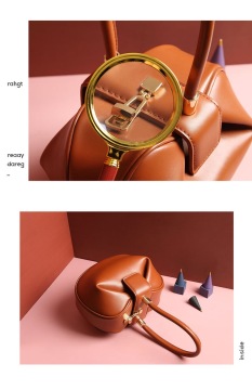 leather bucket bag HY2021-02-005
