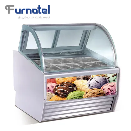 Ice Cream Display Refrigerator