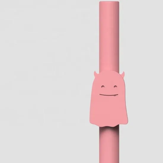 LFGB Silicone Drinking Straw Unique Fashionable Attractive Safe