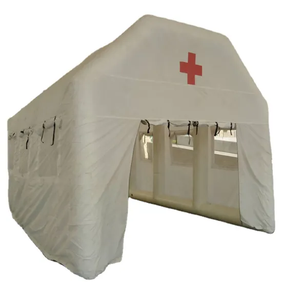 China-Produced Inflatable Air Frame Tent for Outdoor Use with Canvas Oxford Roofing and Pump: Hot Sale Product