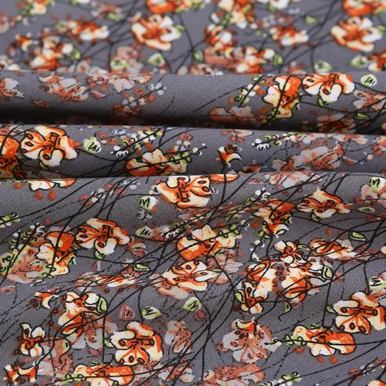 Woven Printed Custom 100% Rayon Viscose Fabric