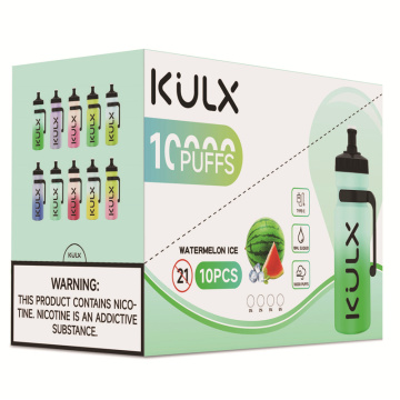 도매 KULX 10000 퍼프 일회용 vape 포드