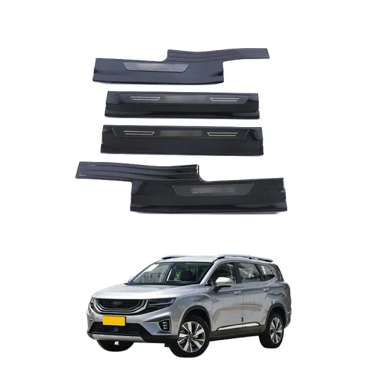 OEM Automotive Stainless Steel Chrome Exterior Accessories for 2020 Geely Okavango Threshold Strips
