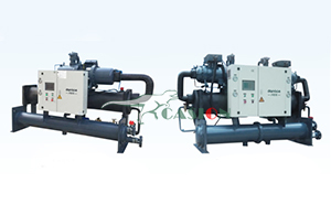 screw type water cooled water chiller