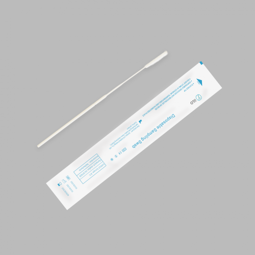 A nasal swab for disposable use