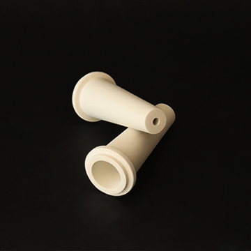High Frequency Porcelain Polishing Alumina Ceramic Nozzle