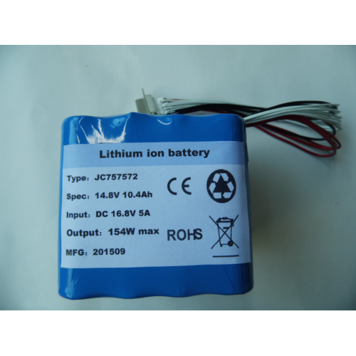 Military quality 14.8V lithium ion rechargeable battery