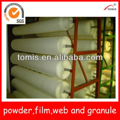 White fusible web interfacing